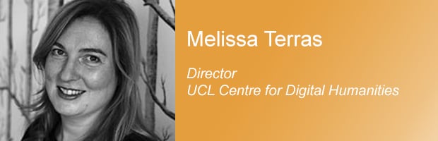Melissa Terras - Director, UCL Centre for Digital Humanities
