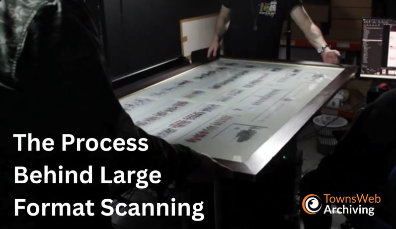Large format scanning