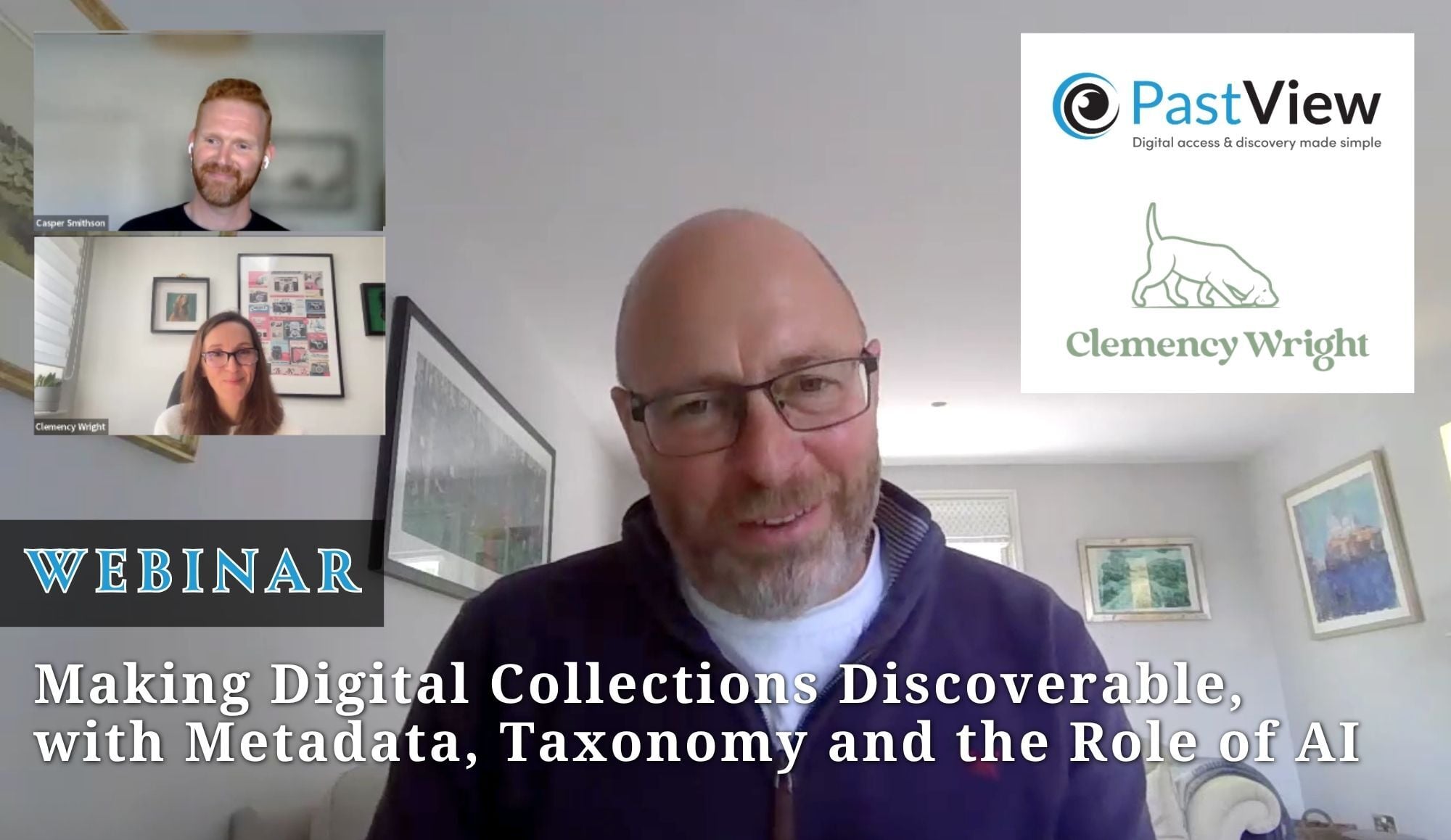 Making Digital Collections Discoverable (Clemency Wright & PastView Webinar)