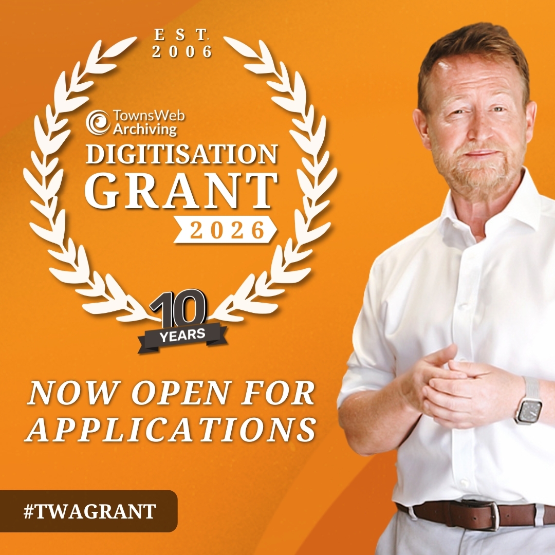 10th TWA Digitisation Grant - Now Open