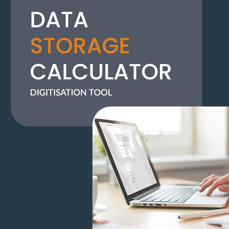 Digitisation Data Storage Calculator